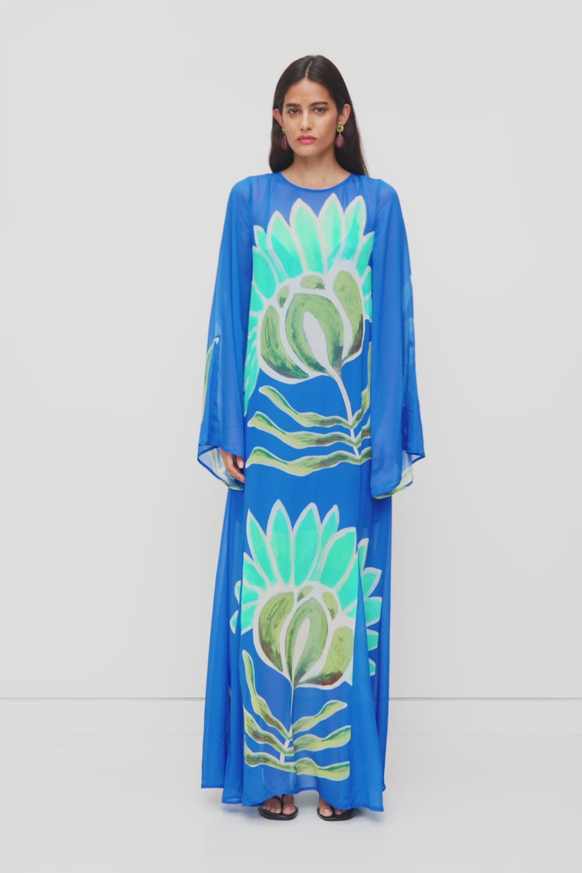 The Wolf Gang Solsana Long Sleeve Dress