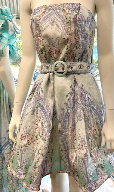 Aqua Blu Triomphe Indie Midi Dress