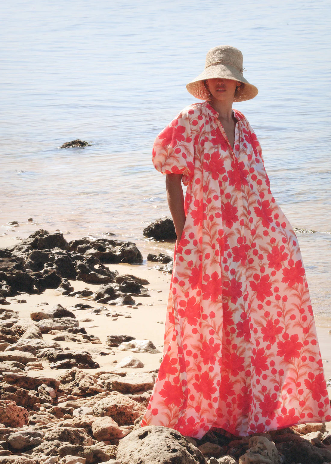 Morton Mac Lucia Dress in Rosata Floral